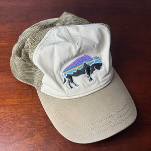 Patagonia Fitz Roy Bison LoPro Trucker Hat